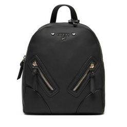 Plecak Guess. Czarne plecaki Guess, z aplikacjami. Za 219.99 zł.