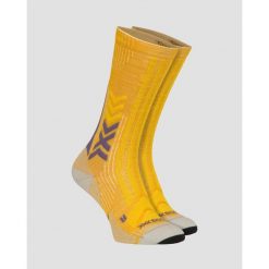Skarpety X-Socks Trekking Perform Merino Crew. Żółte skarpety X Socks, bez wzorów. W wyprzedaży za 125.00 zł.