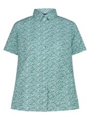 Cmp Koszula funkcyjna w kolorze turkusowym rozmiar: 34. Niebieskie koszule CMP, bez wzorów, z materiału, bez kołnierzyka, bez ramiączek. Za 88.64 zł.