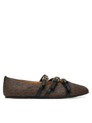 MICHAEL Michael Kors Baleriny Indy 40T5IDFP1B Brązowy. Brązowe baleriny MICHAEL Michael Kors, bez wzorów, ze skóry, bez obcasa. Za 669.99 zł.