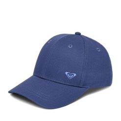 Czapka z daszkiem Roxy. Niebieskie czapki Roxy, bez wzorów. Za 59.99 zł.