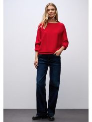 Cecil Sweter w kolorze zielonym rozmiar: 42. Czerwone swetry Cecil, bez wzorów, ze splotem, bez ramiączek. Za 162.87 zł.