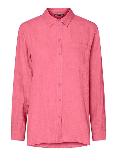 Pieces Bluzka "Sastina" w kolorze jasnoróżowym rozmiar: L. Różowe bluzki Pieces, l, bez wzorów, z bawełny, bez kołnierzyka, bez ramiączek. Za 74.28 zł.