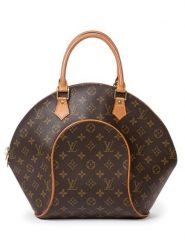 Louis Vuitton Torebka "Ellipse" w kolorze brązowym - 26 x 32 x 14 cm rozmiar: onesize. Brązowe torebki klasyczne Louis Vuitton, bez wzorów, z materiału, bez dodatków. Za 3,601.99 zł.