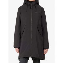 Płaszcz damski Didriksons Fia Parka. Czarne parki Didriksons, na zimę, bez kaptura. Za 629.99 zł.