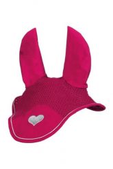 Krótki kapelusz dla koni HKM Sweet Valentine. Czerwone kapelusze HKM, bez wzorów. Za 164.00 zł.