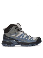 Salomon Trekkingi X Ultra 360 Mid GTX L45390700 Szary. Szare trekkingi Salomon, ze skóry, trekkingowe. Za 709.99 zł.