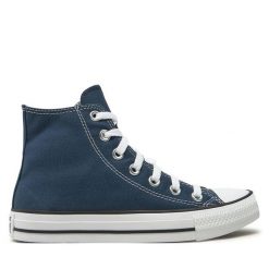Trampki Converse. Niebieskie trampki Converse, bez wzorów, bez zapięcia. Za 229.99 zł.