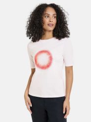 Gerry Weber Koszulka w kolorze białym rozmiar: 46. Białe bluzki Gerry Weber, bez wzorów, z bawełny, bez kołnierzyka, bez ramiączek. Za 69.08 zł.