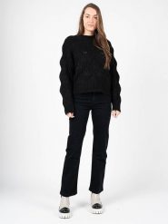 Silvian Heach Jeansy "Regular" | CVA22050JE | Kobieta | Czarny. Czarne jeansy Silvian Heach, bez wzorów. W wyprzedaży za 269.00 zł.