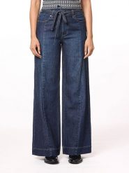 Scotch & Soda Dżinsy - Comfort fit - w kolorze granatowym rozmiar: W28. Niebieskie jeansy Scotch & Soda, bez wzorów, z podwyższonym stanem. Za 211.31 zł.