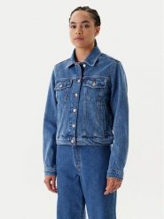 Tommy Jeans Kurtka jeansowa Classic DW0DW21414 Niebieski Regular Fit. Niebieskie kurtki Tommy Jeans, xs, bez wzorów, z bawełny, bez kaptura. Za 389.99 zł.