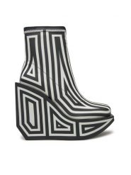 United Nude Botki Wa Bootie Hi 1087951082 Szary. Szare botki United Nude, bez wzorów, z materiału, bez obcasa, na koturnie, bez zapięcia. Za 1,959.00 zł.