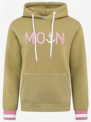 Zwillingsherz Bluza "Rahel" w kolorze zielonym rozmiar: XL. Zielone bluzy Zwillingsherz, xl, bez wzorów, z bawełny, z kapturem. Za 202.03 zł.
