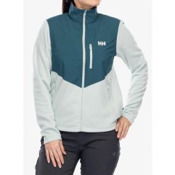 Bluza z zamkiem damska Helly Hansen Daybreaker Block Jacket. Zielone bluzy Helly Hansen, xs, bez wzorów, bez kaptura. Za 260.99 zł.
