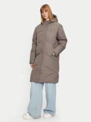 Noisy May Płaszcz zimowy Tenna 27030498 Szary Regular Fit. Szare płaszcze Noisy may, na zimę, s, bez wzorów, z syntetyku, bez kaptura. Za 279.99 zł.