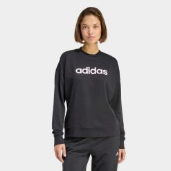 Bluza fitness damska ADIDAS. Czarne bluzy Adidas, s, bez wzorów, z materiału, bez kaptura. Za 179.99 zł.