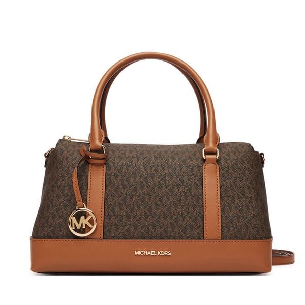 Torebka MICHAEL Michael Kors. Brązowe torebki klasyczne MICHAEL Michael Kors, bez wzorów, bez dodatków. Za 846.99 zł.