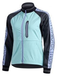 Protective Kurtka softshellowa 2w1 "Push It" w kolorze błękitno-czarnym rozmiar: 38. Czarne kurtki sportowe Protective, bez wzorów, bez kaptura, outdoorowe. Za 287.45 zł.