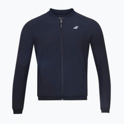 Bluza tenisowa damska Babolat Play W 2022. Czarne bluzy BABOLAT, m, bez wzorów, z elastanu, bez kaptura. Za 139.99 zł.