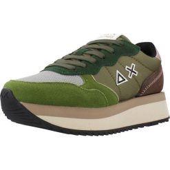 Buty SUN68 BIG ALLY SOLID Zielony. Zielone trekkingi SUN68, ze skóry, trekkingowe. Za 288.99 zł.