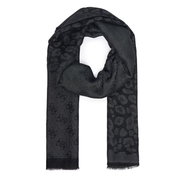 Szal Guess. Czarne szaliki Guess, z aplikacjami. Za 234.99 zł.