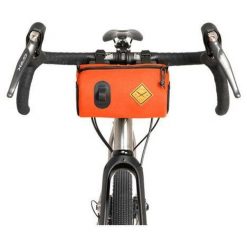 Torba na bidon na rower Canister Bag Orange RESTRAP. Brązowe torby na ramię RESTRAP, bez wzorów, eleganckie, na ramię, bez dodatków. Za 259.00 zł.