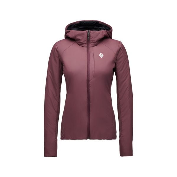 Bluza damska z kapturem Black Diamond First Light Hybrid. Czerwone bluzy Black Diamond, bez wzorów, z kapturem. Za 1,083.80 zł.