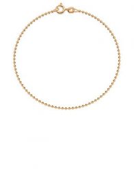 Bransoletka łańcuszkowa kulki 17 cm pozłacana. Bransoletki Lilou, pozłacane. Za 79.00 zł.