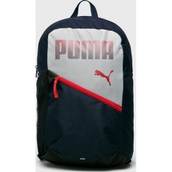 Puma - Plecak. Niebieskie plecaki Puma, bez wzorów, z materiału. W wyprzedaży za 79.90 zł.