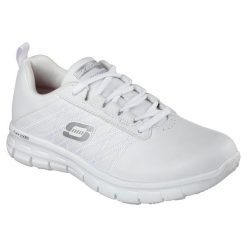 Buty sportowe Sneakersy damskie, Skechers Sure Track-Erath. Białe obuwie sportowe Skechers, bez zapięcia, trekkingowe, Skechers Sport. Za 339.99 zł.