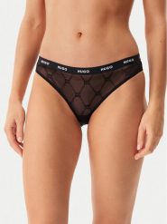 HUGO Figi klasyczne 50535248 Czarny. Czarne figi Hugo, s, bez wzorów, z materiału. Za 119.99 zł.