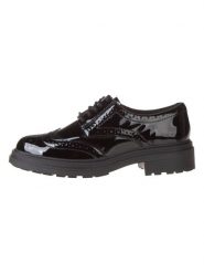 Clarks Skórzane trzewiki "Orinoco3 Derby" w kolorze czarnym rozmiar: 40. Czarne półbuty sznurowane Clarks, bez wzorów, eleganckie, bez obcasa, bez zapięcia. Za 274.95 zł.