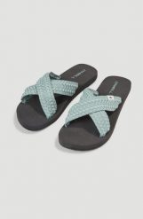 Klapki sportowe damskie O'neill DITSY BLOOM™ SLIDES. Białe klapki O'Neill, bez wzorów, z gumy, bez obcasa. Za 262.99 zł.