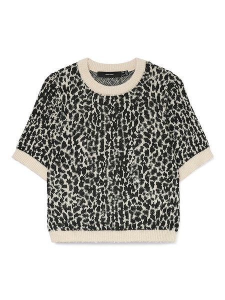 Vero Moda Sweter w kolorze beżowo-czarnym rozmiar: M. Brązowe swetry Vero Moda, m, bez wzorów, bez ramiączek. Za 89.95 zł.