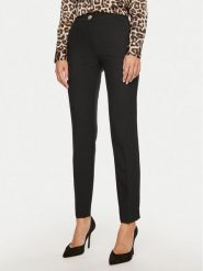 Marciano Guess Chinosy Celia 4BGB04 7046A Czarny Regular Fit. Czarne spodnie materiałowe Marciano Guess, z aplikacjami, z syntetyku. Za 469.99 zł.