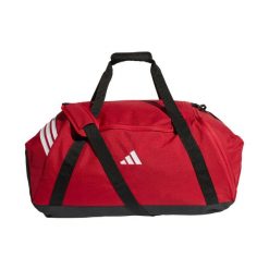 Torba sportowa adidas Tiro Duffle L czerwona. Czerwone torby na ramię Adidas, bez wzorów, sportowe, na ramię, bez dodatków. Za 134.99 zł.