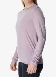 Bluza damska Houdini Tree LS Tee. Fioletowe bluzy Houdini, l, bez wzorów, z dzianiny, bez kaptura. Za 252.99 zł.