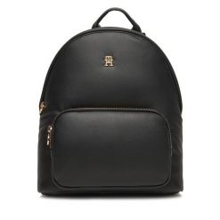 Plecak Tommy Hilfiger. Czarne plecaki TOMMY HILFIGER, bez wzorów. Za 649.99 zł.