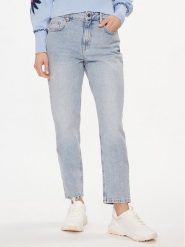 United Colors Of Benetton Jeansy 49BTDF02Z Niebieski Cropped Fit. Niebieskie jeansy United Colors of Benetton, bez wzorów. Za 199.99 zł.