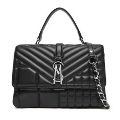 Torebka Steve Madden. Czarne torebki klasyczne Steve Madden, bez wzorów, bez dodatków. Za 769.99 zł.