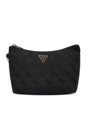 Guess Kosmetyczka PW7581 P6374 Czarny. Czarne kufry i kosmetyczki Guess, z aplikacjami, z materiału, bez dodatków. Za 264.99 zł.