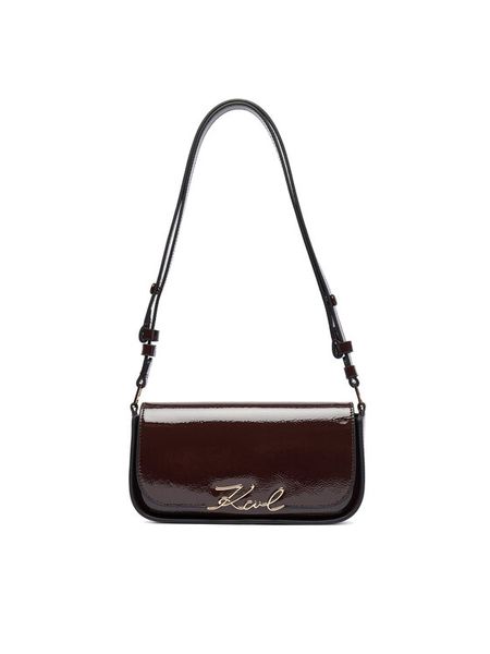 KARL LAGERFELD Torebka A4W30041 Brązowy. Brązowe torebki klasyczne KARL LAGERFELD, bez wzorów, ze skóry, bez dodatków. Za 729.99 zł.