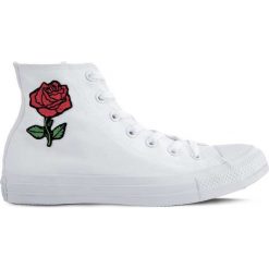 Converse 1U646 VINTAGE ROSE. Białe trampki Molly.pl, z aplikacjami, z gumy, bez zapięcia. Za 329.00 zł.