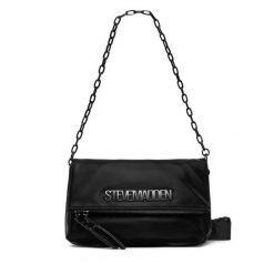 Torebka Steve Madden. Czarne listonoszki Steve Madden, bez wzorów, bez dodatków. Za 279.99 zł.