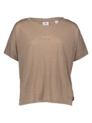 O'Neill Koszulka "Essentials" w kolorze szarobrązowym rozmiar: S. Różowe bluzki O'Neill, s, bez wzorów, bez kołnierzyka, bez ramiączek. Za 73.99 zł.