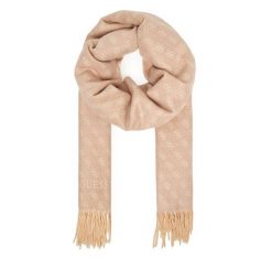Szalik Guess. Czerwone szaliki Guess, z aplikacjami. Za 239.99 zł.