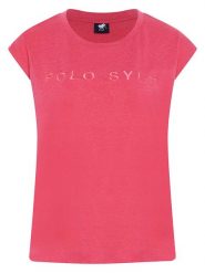 Polo Sylt Koszulka w kolorze różowym rozmiar: XL. Różowe bluzki Polo Sylt, xl, bez wzorów, z bawełny, bez kołnierzyka, bez ramiączek. Za 96.60 zł.