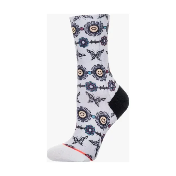 Stance Skarpety Daisy Chain , szary, rozmiar S. Szare skarpety Stance, bez wzorów, z bawełny. Za 69.99 zł.