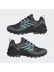 Adidas Buty turystyczne "Terrex Swift R3 GTX" w kolorze antracytowym rozmiar: 40. Czarne trekkingi Adidas, z gore-texu, outdoorowe. Za 534.95 zł.
